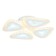 LED ceiling LED with Ambrella Light, Original, FA4019, 4XLED, 82 W, 6150LUM, 3000-6400K, white color.