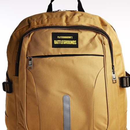 A backpack with a lightning with an increase, 75l, 5 external pockets, sand color-6