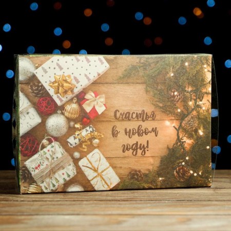Box for cookies "Dried Gifts", 22 x 15 x 3 cm-5