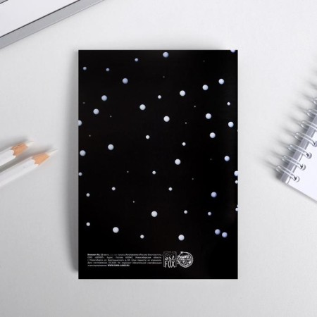 Set: cover for passport full -fledged, notebook joke and handle "Zima Beautiful"-5
