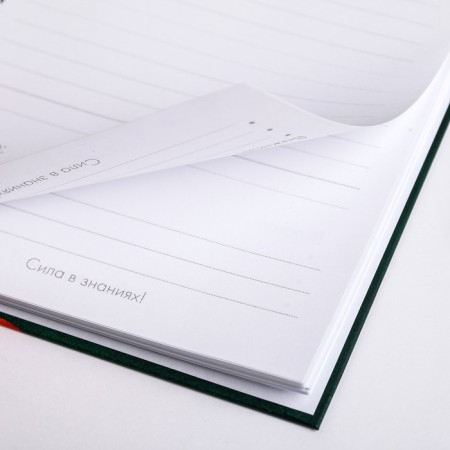 Diary on the crest to the "best teacher", A5 format, 60 sheets-3