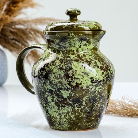 Kuvshin "Borisovsky" 1.7l / 22x15cm, malachite-1
