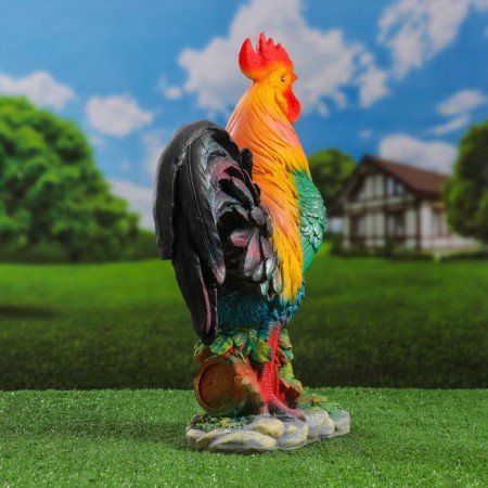 Garden figure "Medium Rooster" 45x35x15cm-5