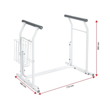 Liberal handrail, white color-2