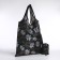 Household bag without fastening, black color