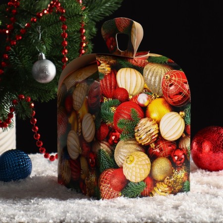 Gift box "Festive shine", 15 x 15 x 19 cm