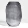 Crocus flower vase made of transparent black glass 30 x 20 x 20 cm