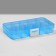 Organizer for jewelry "Casket" antioxidant 10 seats, 12.8 × 6.5 × 2.1 cm, blue color