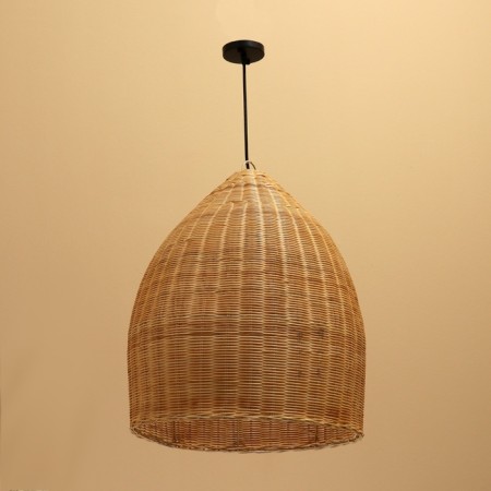 Ceiling Lamp from Rotan "Fikri" 1x120W, E27, 50x50x65 cm-1