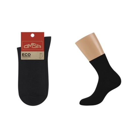 Women's socks Omsa Eco, size 39-41, Nero color