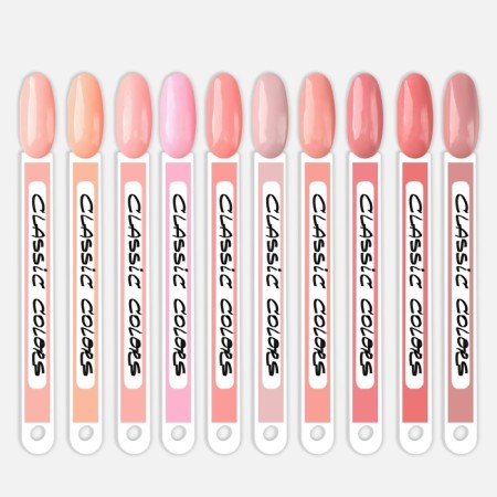 Nail varnish gel, Classic Colors, 3 phase, 8ml, LED/UV, Barbie color (48)-4