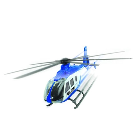 A helicopter with spinning blades, 21cm, mix-1