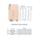 Female suit, size 52, powder color