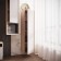Cabinet of hinged varnish 8, 300x320x1150, thuja light/cashmere