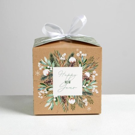 Folding box "Magic", 12 x 12 x 12 cm, New Year-2