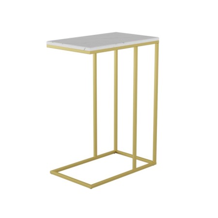 The table Nami Gold, 500x310x705, white marble/gold