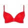 Women's bra, red color, size 80V
