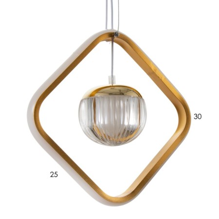 BayerLux 2686/2GD LED 20W 3000-6000K gold 30x30 cm-7