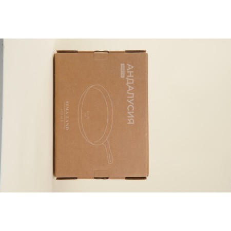 Pancake cast -iron pan SL Home, D = 26 cm, h = 2.5 cm, black color-8