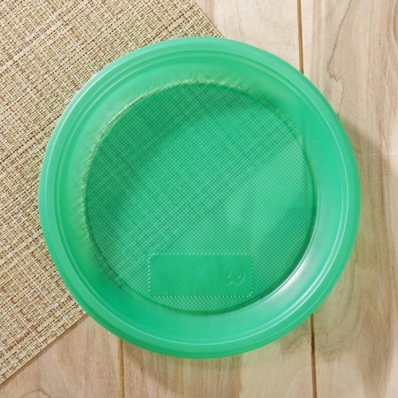 A set of plastic disposable utensils "Premium", 6 people, color mix-1