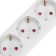 Extension cord Standard 3 nests, 3m, 3x1.0mm², s/h, white rexant