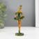 Polystone souvenir "Ballerina in a green pack" 13.2x5.3x5.2 cm