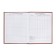 Diary of premium, leatherette Calligrata top, Vivevella, embossing coat of arms, red