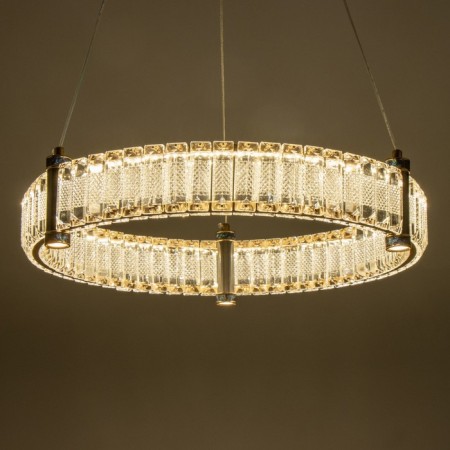 Lamp "Murano" LED 108W 3000-6000k gold 49x49x9cm-5