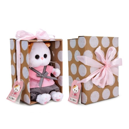 Soft toy Lee Baby in a greed dress, 20 cm-3