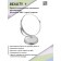 Mirror Mirror Cosmetic Makeup Unistor Beauty, for a bathroom with a diameter of 12.5 cm