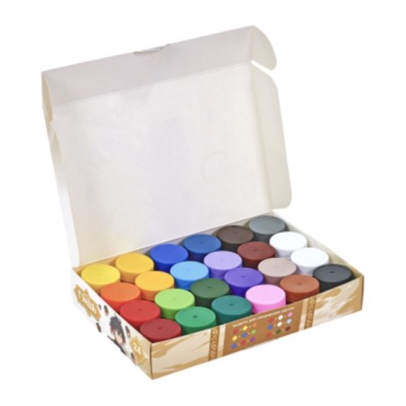 Gouache 24 colors x 25 ml, office collection "anime", in a cardboard box-2