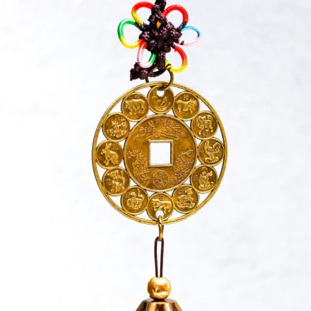 Music Wind Metal "Signs of Zodiac" 34 cm-1