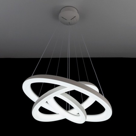 Suspended Citilux “Jupiter Smart” CL730A150S 75x75x40 cm, 3x56.7W, LED, white color-6