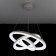 Suspended Citilux “Jupiter Smart” CL730A150S 75x75x40 cm, 3x56.7W, LED, white color