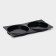 Baking uniform “Biscotto”, silicone, 42.5 × 23.5 × 3 cm, 2 cells (D = 20 cm), black color