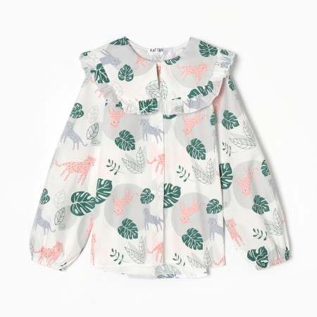 Children's shirt KAFTAN "Leopard", p. 38 (146-152)-6