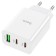 Network charger Hoco C99a, 2 Type-C, 1 USB, 20 W, 3 A, PD + Qc, white