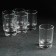 Set of glass piles Basic, 55 ml, 6 pcs