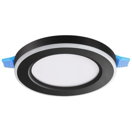 Luminer built -in LED NovOCH. Span, 6W, LED, 30x110x110 mm, black color