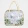 Lightning cosmetic bag, beige color