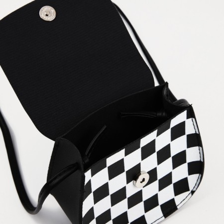 Baby bag on magnet, long belt, black color-2