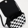 Baby bag on magnet, long belt, black color
