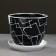 Pot Flower Illusion Black 1 L
