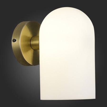Wall lamp EVOLUCE. Sle1047-301-01. Nobilia. 1x40 watts, E14, 12x20 cm, bronze color-2