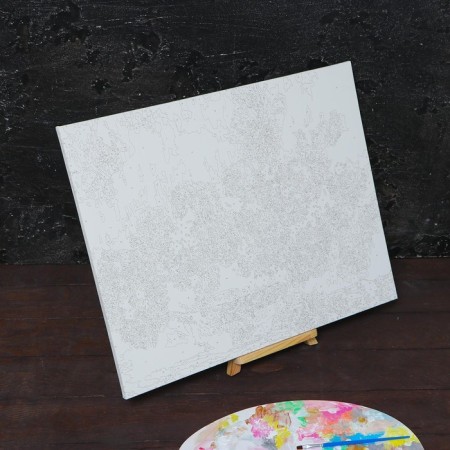 Picture on numbers on a canvas with a subframe of “chrysanthemum” Claude Monet, 40 x 50 cm-2