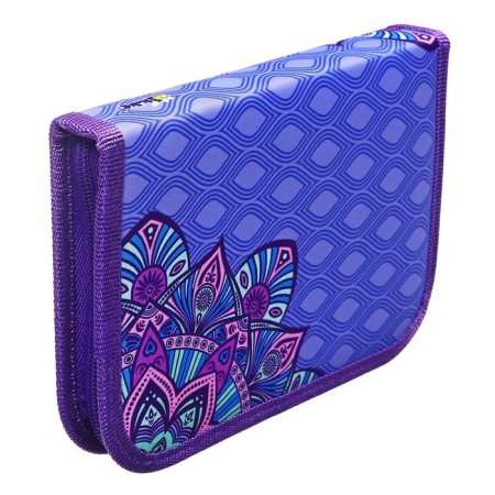 Penal 1 section 130 x 190 x 27 mm, folding bar, textile, PCT 07-20 "Indian Flower" 72215-3