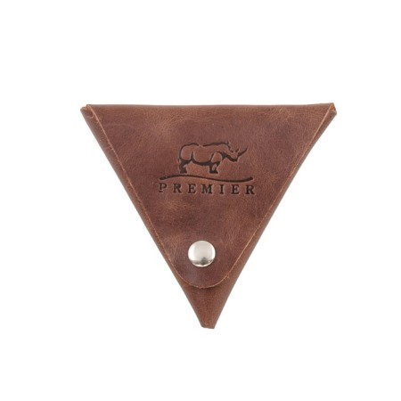 Case for Coins F-63, button, brown, dark, bullet-up