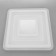 Lamp with PDU 1580/1 LED 180W Dimmer White D.50 cm Bayerlux