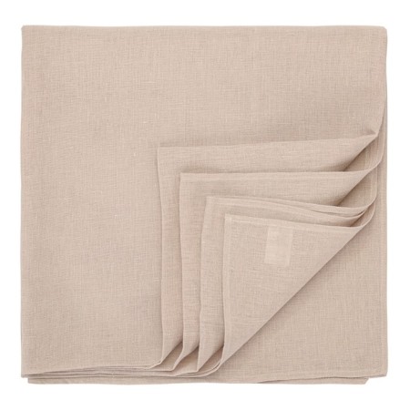 Baby breeze of beige flax Essential, size 150x250 cm-7