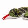 Soft toy "snake" on a suspension, 16 cm, dark green color